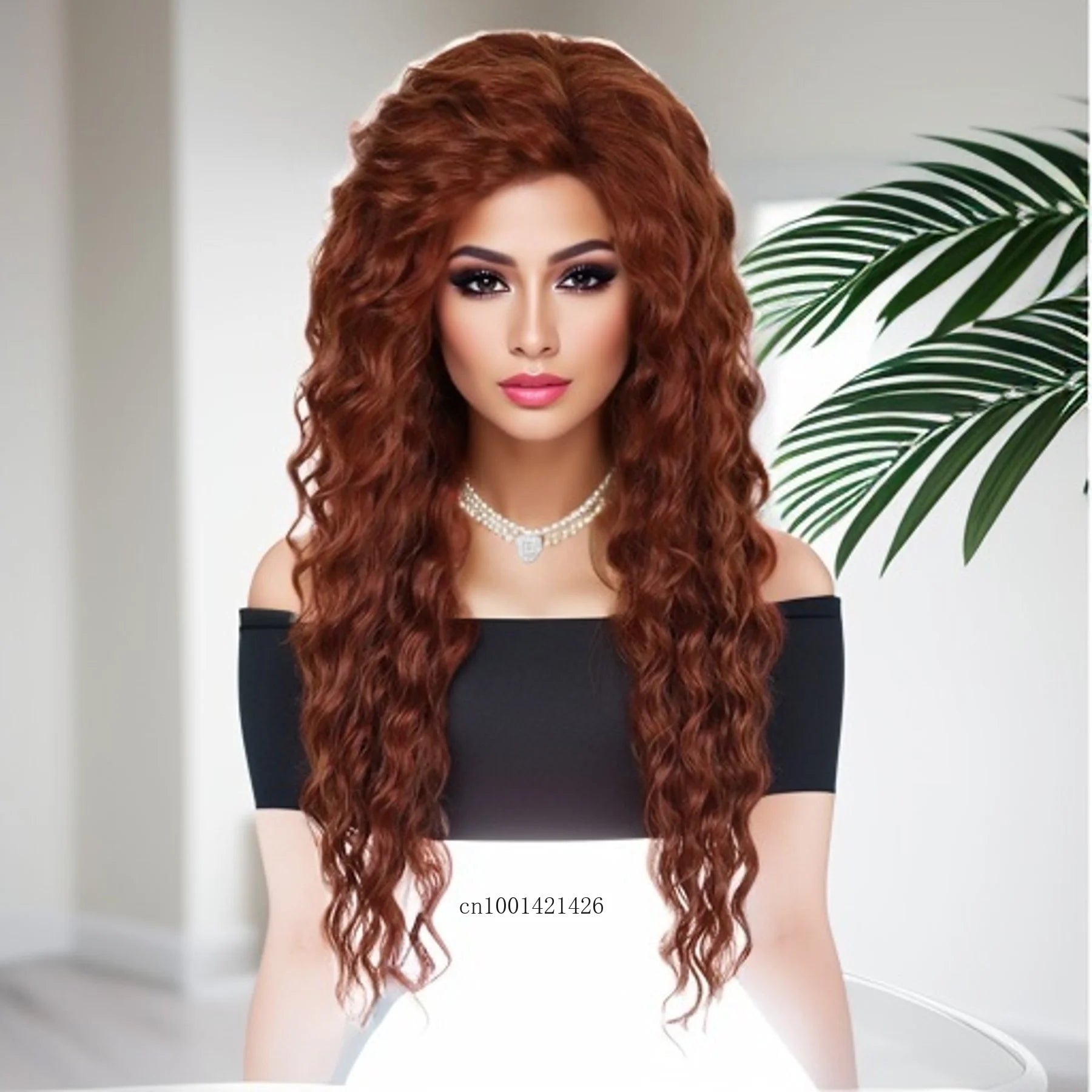 Ash Blonde Synthetic Long Curly Wig for Women - Fluffy Ombre Wavy Hairpiece for Costume, Carnival & Party | Everyday Wear & Cosplay
