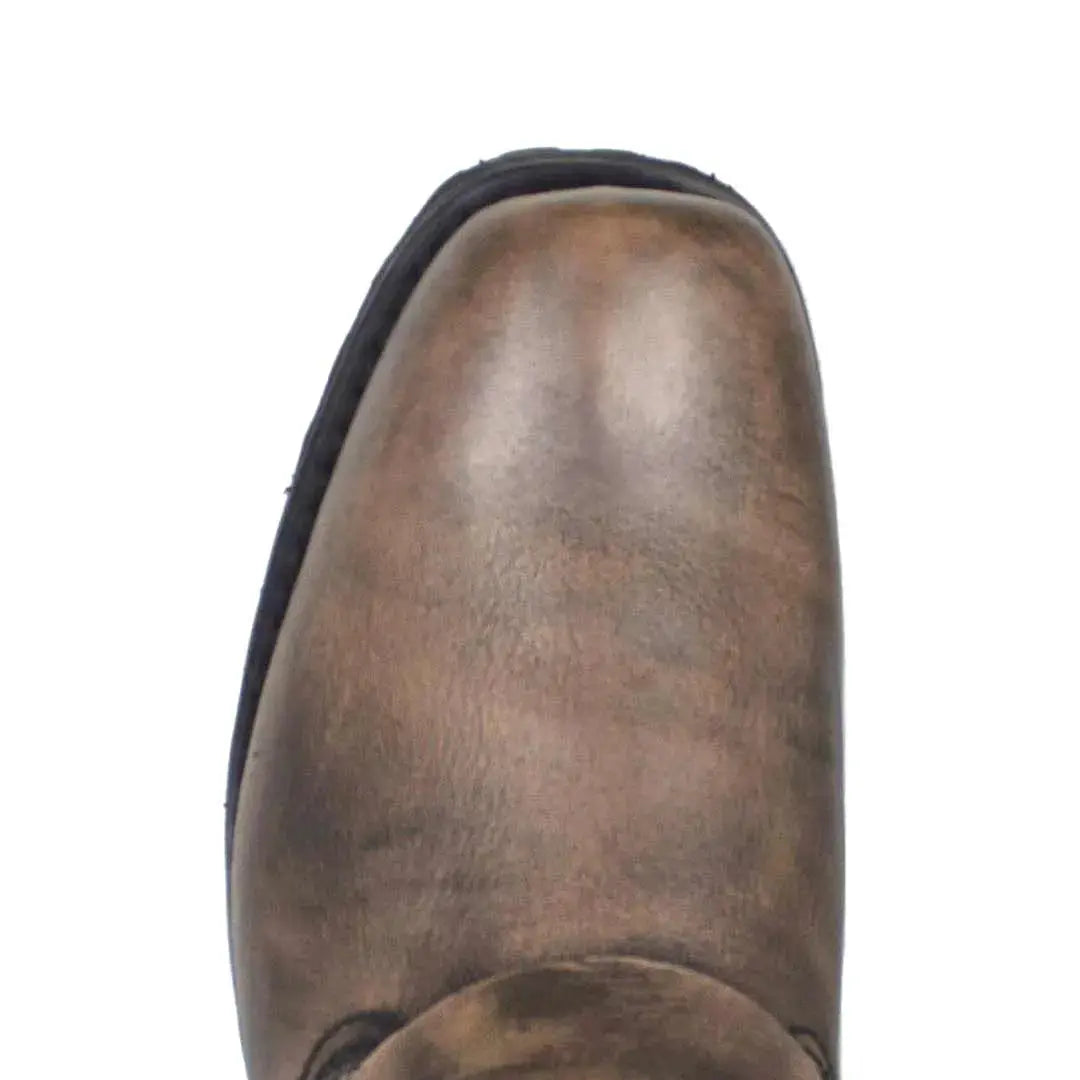 Open Road Men's Harness Motorcycle Boots - Durable Leather Biker Boots for Riding & Cruising - Perfect for Motorcycle Enthusiasts & Road Trips