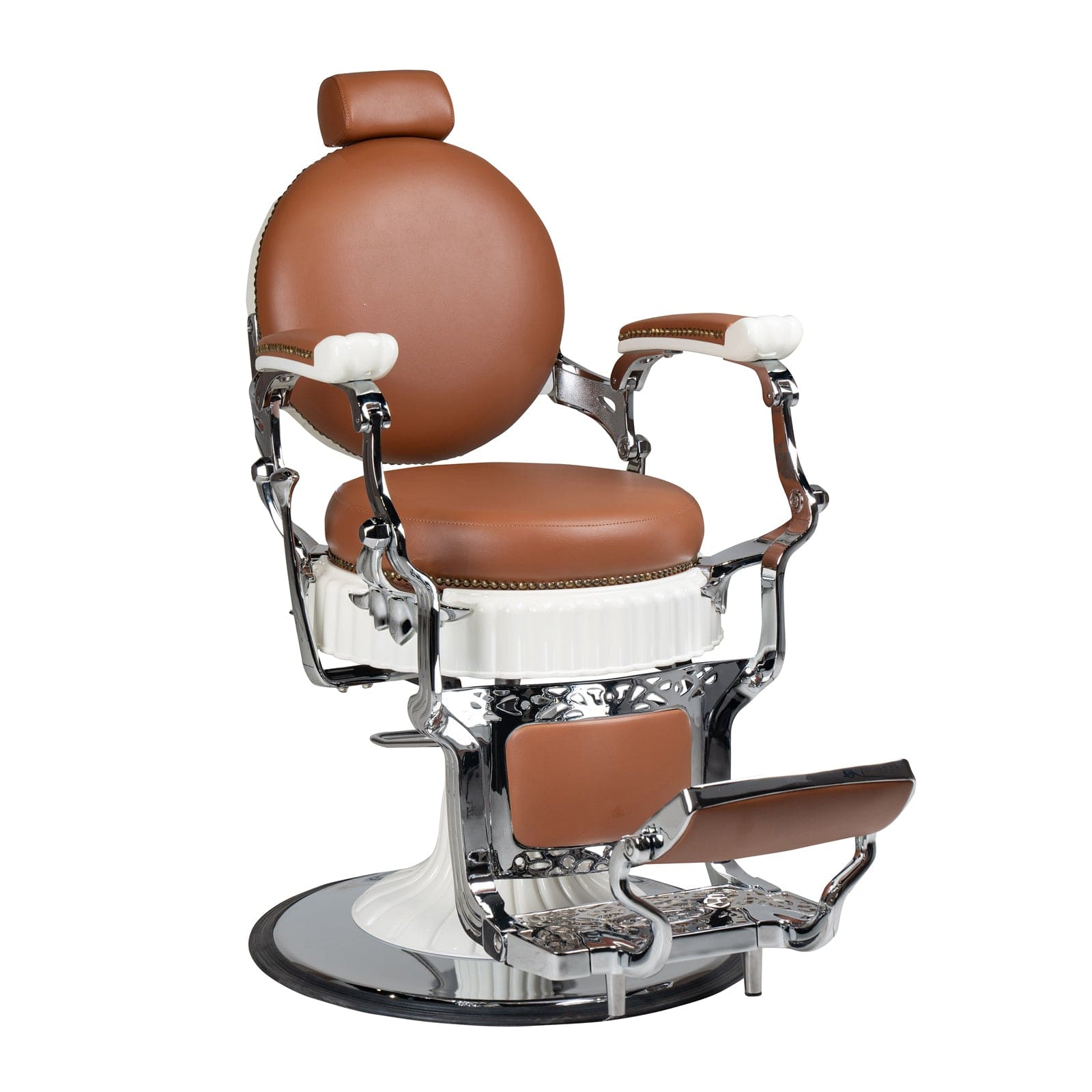 Franklin Barber Chair - Professional Salon Styling Chair for Haircuts & Shaves | Perfect for Barbershops & Home Grooming