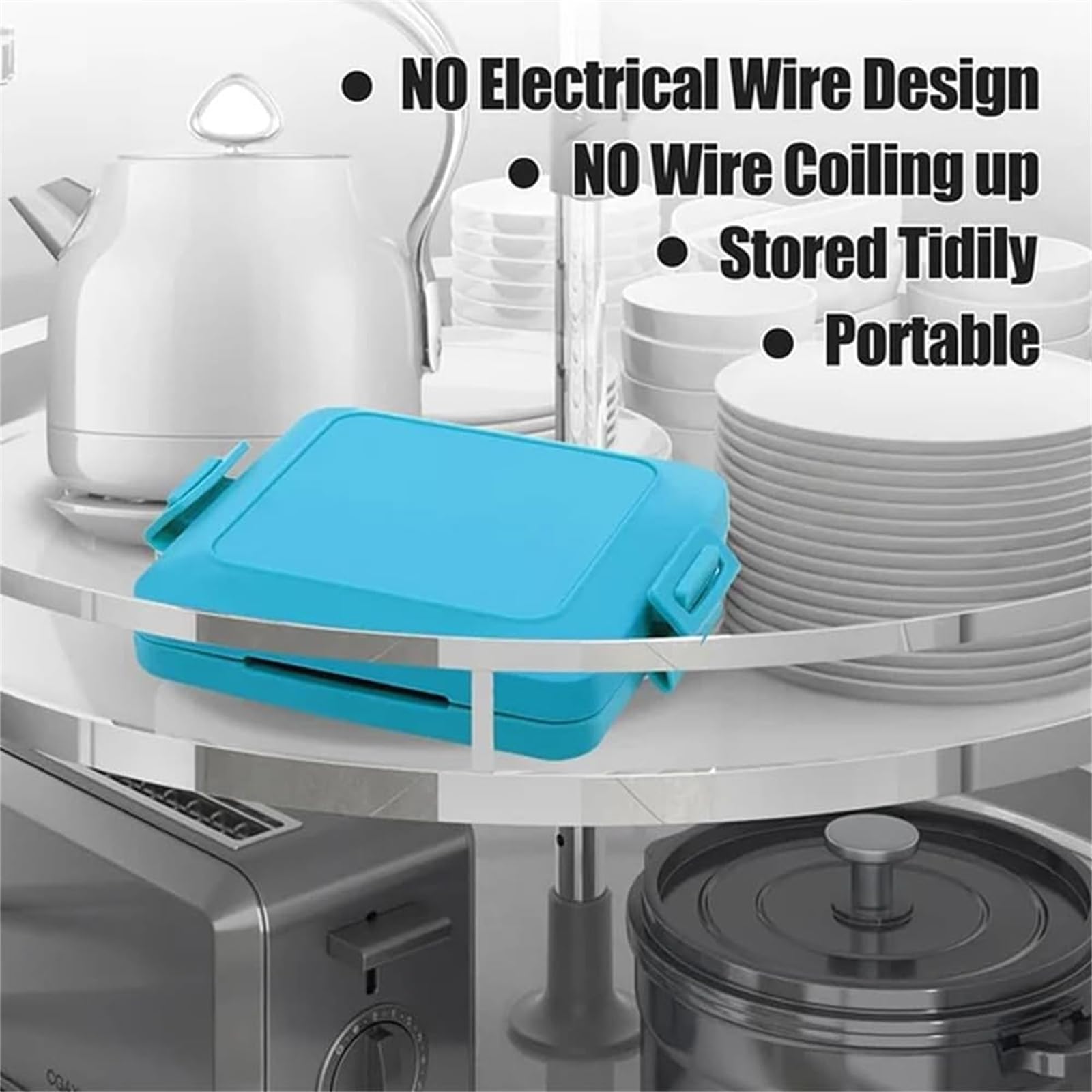 Microwave Toastie Maker - Adjustable Silicone Straps, No Electricity Needed, Wireless Sandwich Toaster for Quick Snacks - Perfect for Breakfast, Lunch & Office Meals