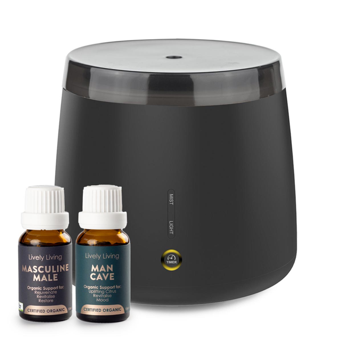 Black + 2 Mens Oils