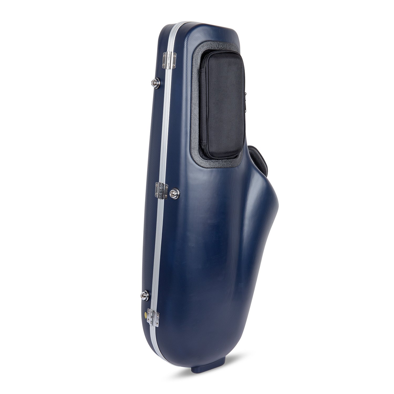 Crossrock ABS Molded Hard Shell Tenor Saxophone Case - Durable & Lightweight Protection for Professional Musicians - Perfect for Travel, Gigging & Storage