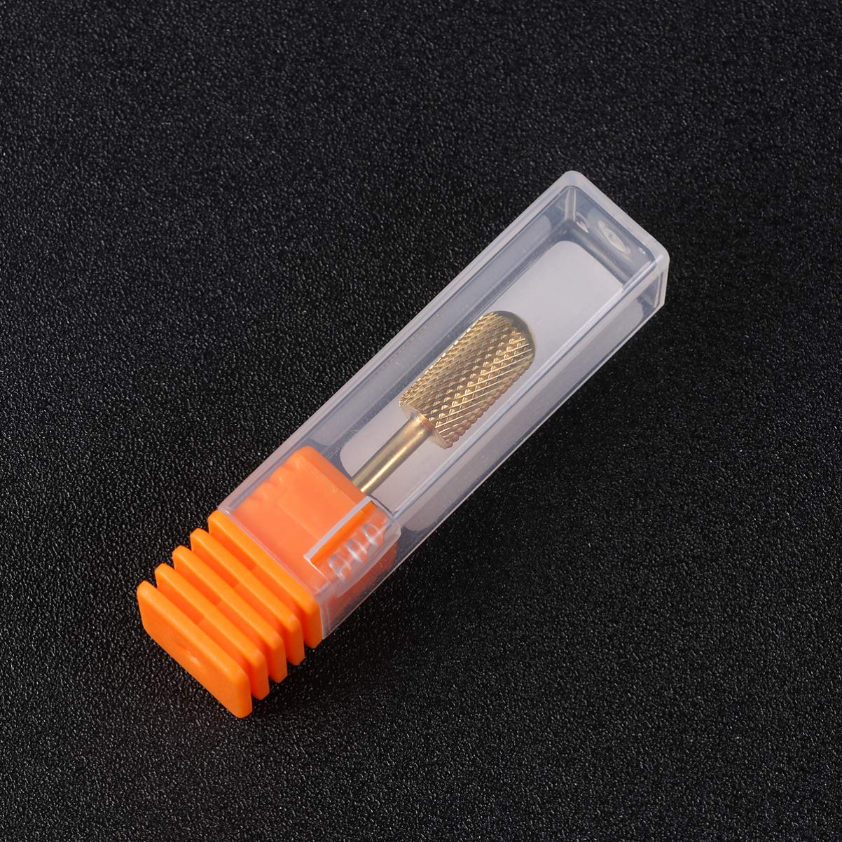 EXCLUZO Gold Plated Steel Nail Drill Bit for Electric Manicure Machine - Professional Salon Quality Nail Art Tool for Acrylic, Gel & Natural Nails - Perfect for Home & Professional Nail Care