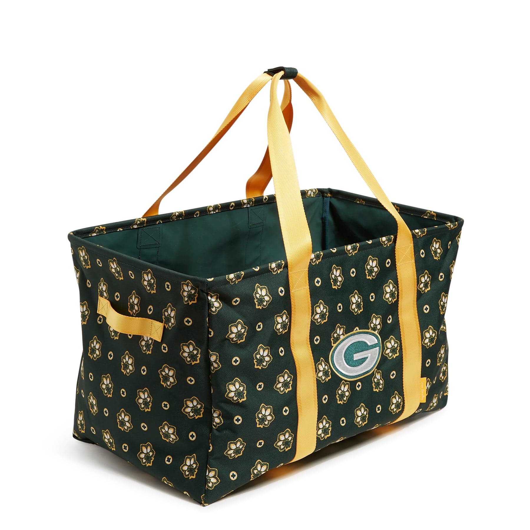 NFL Large Car Tote Bag - Official Licensed Team Logo - Durable Waterproof Travel Organizer for Sports Fans - Perfect for Road Trips, Tailgating & Game Day Essentials