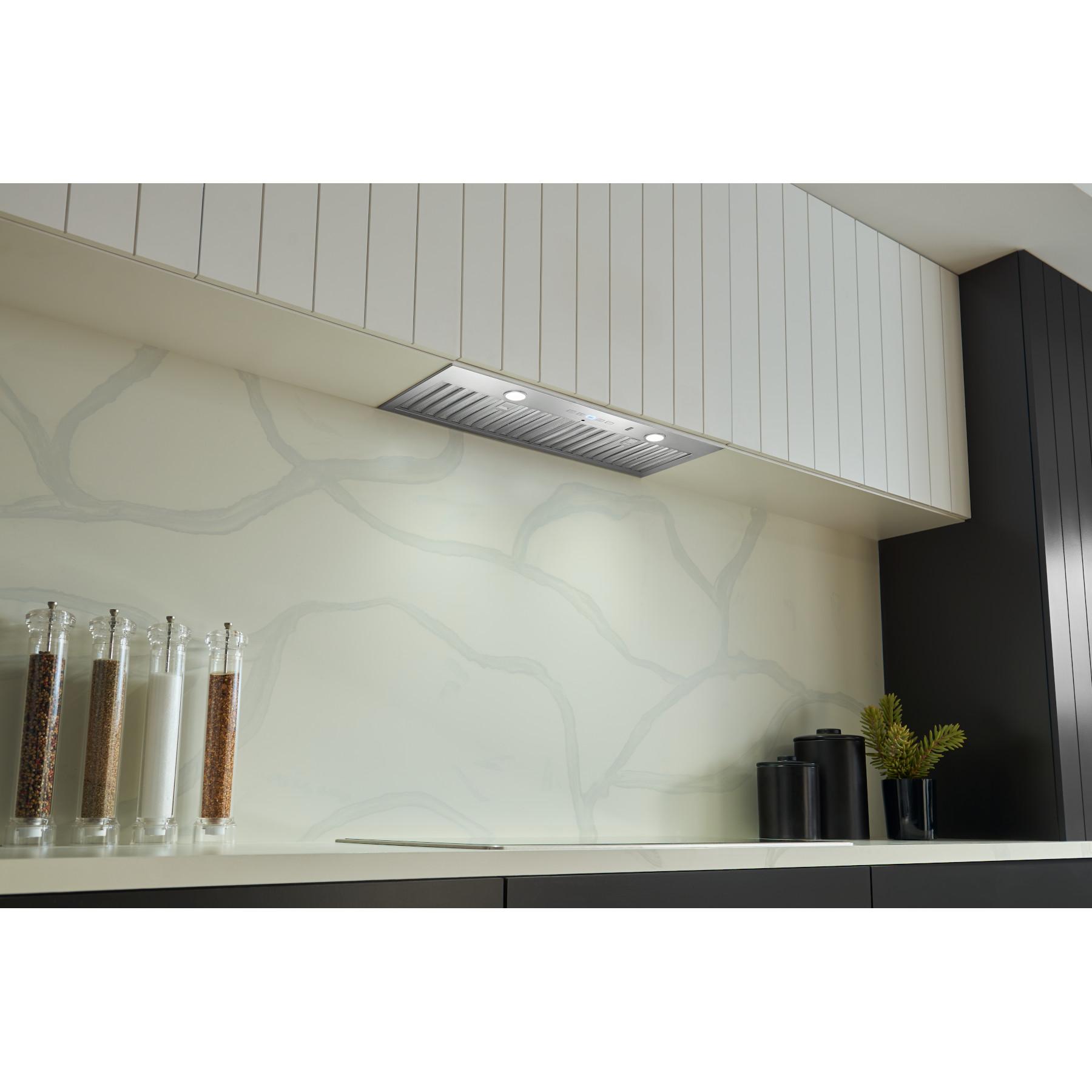 Best 24 Inch Stainless Steel Range Hood Insert with Smartsense® Technology - HBN1246SS (HBN1 Series) - Perfect for Modern Kitchens & Cooking Enthusiasts