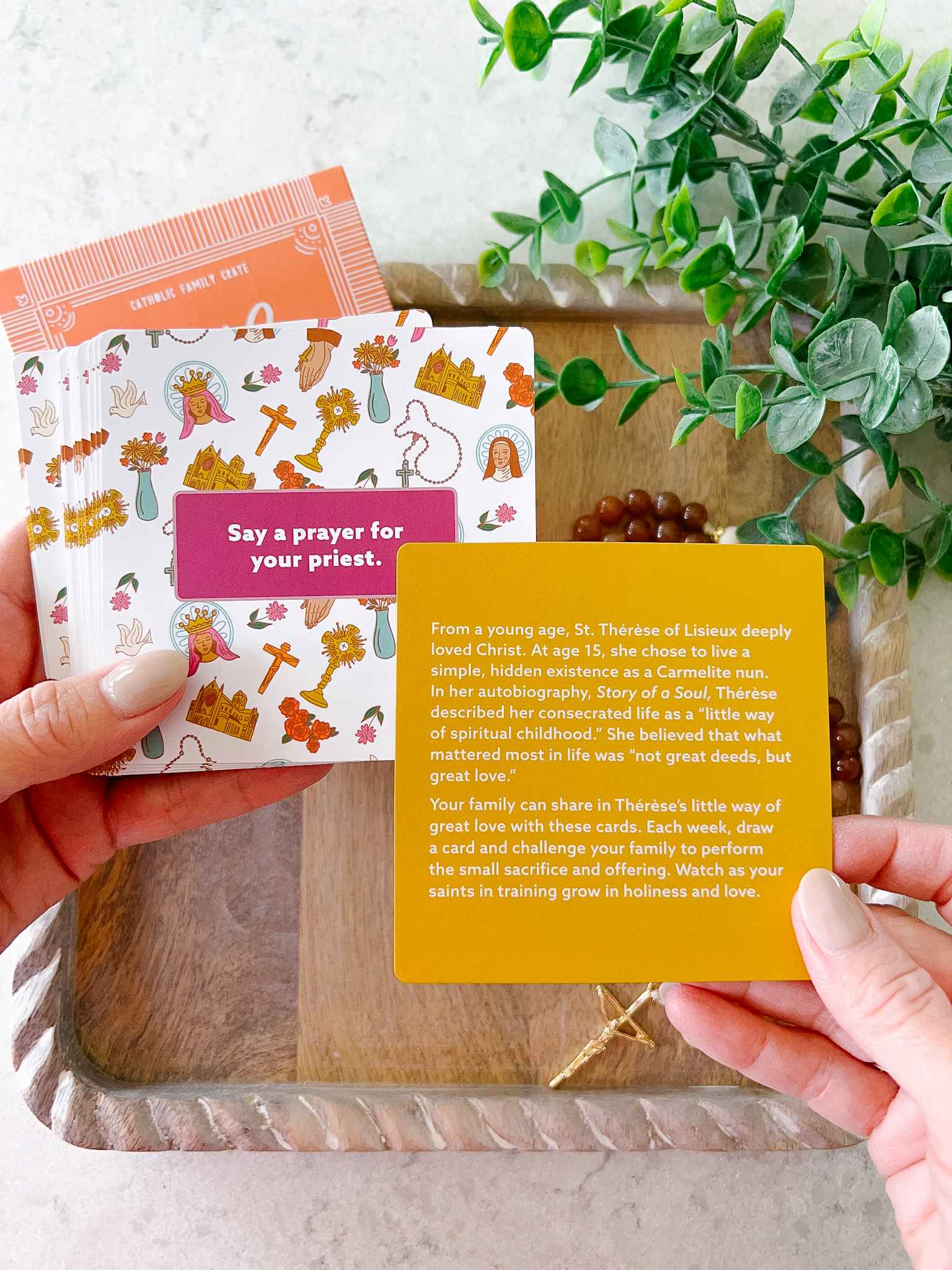 Inspirational Cards with Quotes from St. Thérèse of Lisieux - Little Way Devotional Cards for Daily Motivation & Catholic Gifts (Perfect for Prayer Journals, Bible Study & Spiritual Encouragement)
