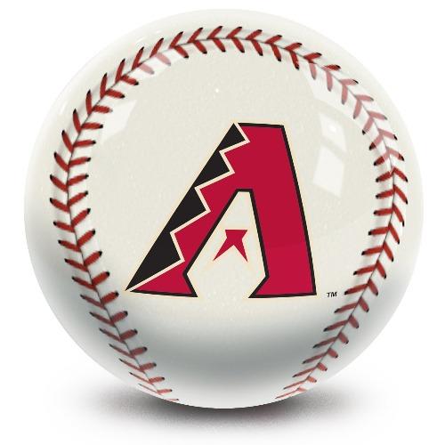MLB Arizona Diamondbacks Themed Bowling Ball - Official Baseball Team Design for Bowling Enthusiasts | Perfect for League Play, Birthday Gifts & Sports Fan Collections