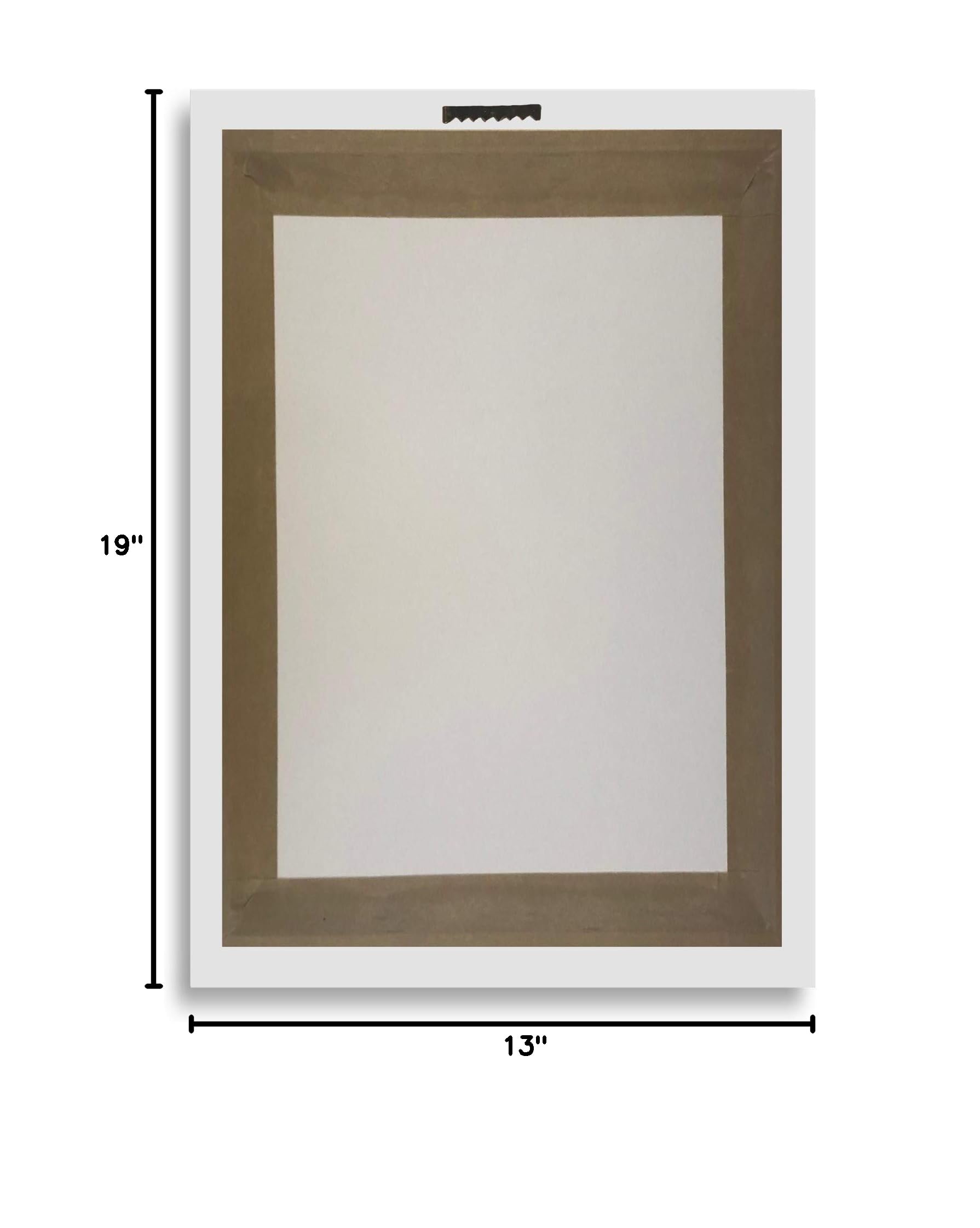 Wynwood Studio Symbols and Objects Framed Wall Art Print - Mr Potato 2001 Parchment - 13x19 Inches Brown & White Home Decor - Perfect for Living Room, Bedroom or Office Wall Decoration
