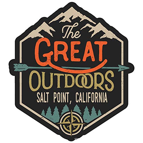 Salt Point California The Great Outdoors Design 4-Inch Fridge Magnet - Collectible Souvenir for Travel Lovers, Perfect for Refrigerators, Lockers & Office Decor