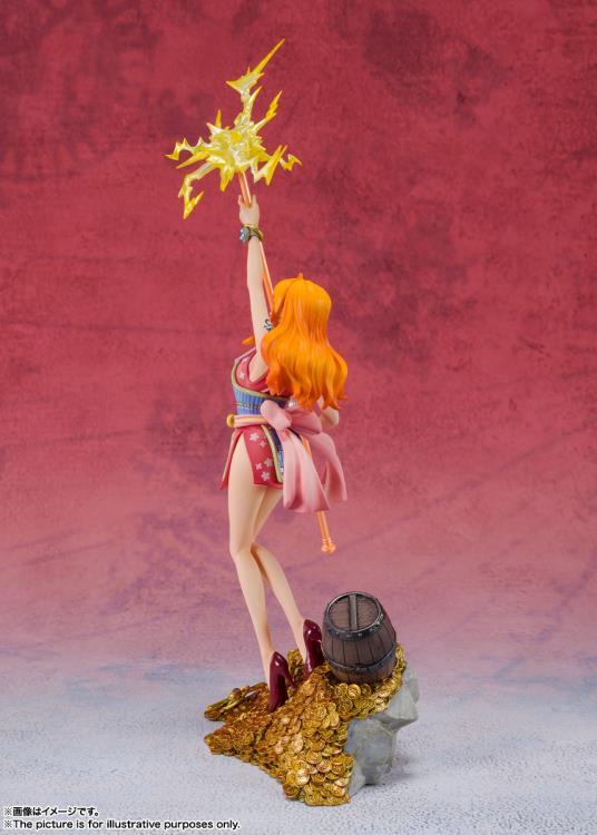 Figuarts Zero One Piece Nami (WT100 Commemorative) Anime Figure - Premium Collectible for Fans & Display in Home, Office, or Gaming Room