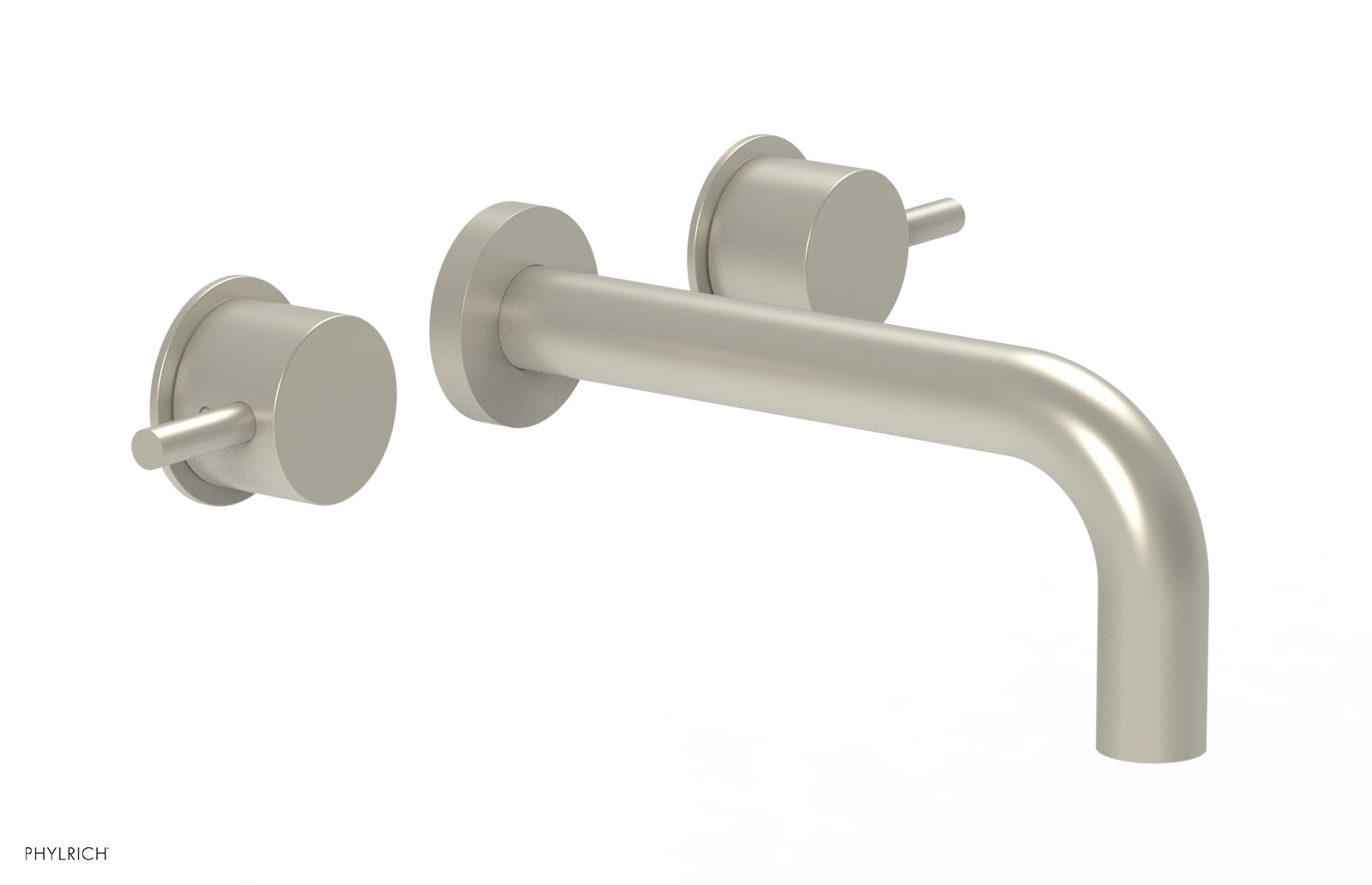 Premium BASIC II Wall-Mounted Lavatory Set 230 14 - Modern Bathroom Sink Faucet for Home & Commercial Use - Perfect for Restrooms, Hotels, and Offices