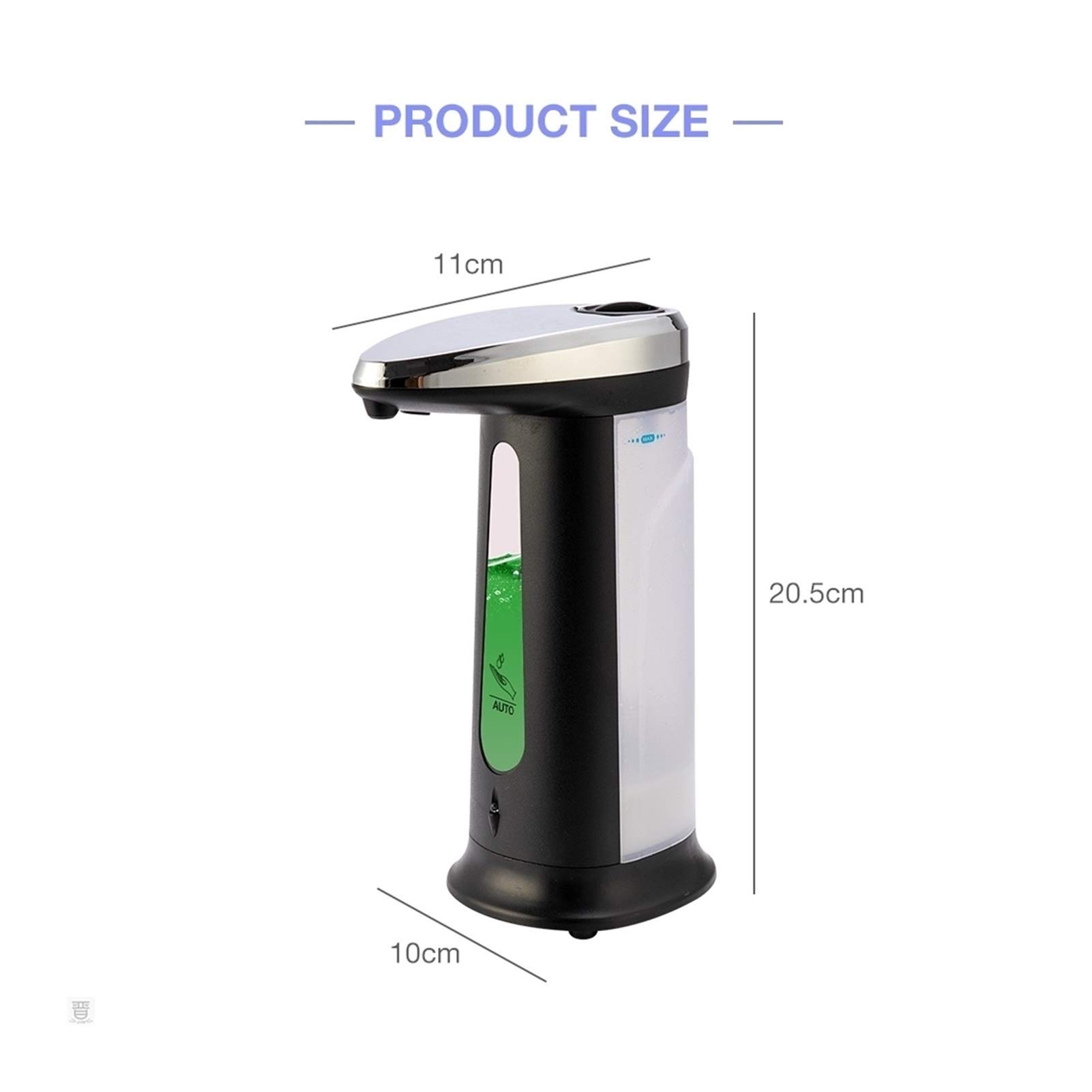 Touchless Automatic Soap Dispenser 13.53oz/400ml - Hands Free Motion Sensor Liquid Soap Dispenser for Kitchen, Bathroom, Countertop - Ideal for Home, Office, and Public Restrooms to Promote Hygiene and Convenience