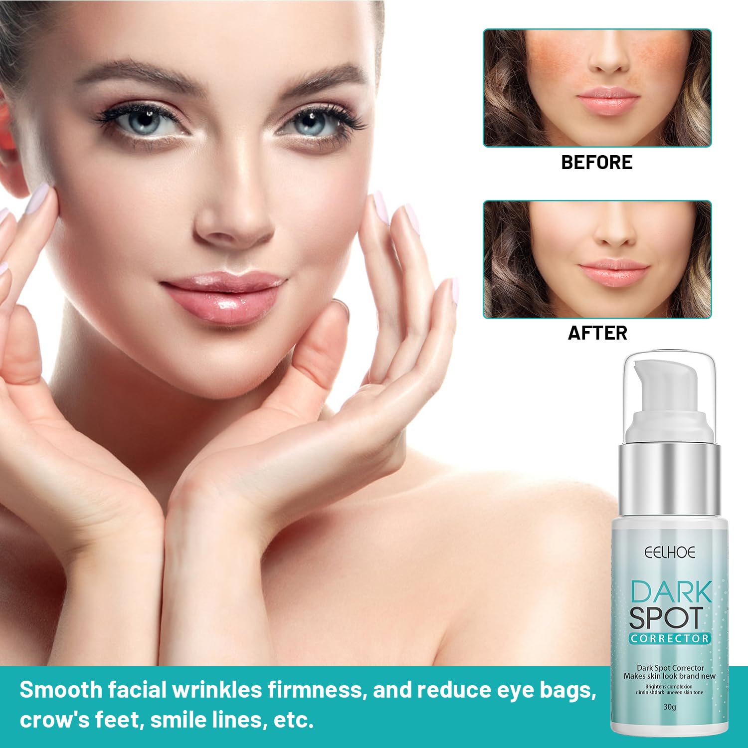 2PCS Dark Spot Remover Serum for Face - Advanced Formula with Niacinamide & Retinol for Sun Spots, Age Spots, Acne Scars, Melasma - Brightening Treatment for Women and Men - Perfect for Daily Skincare Routine & Hyperpigmentation Correction
