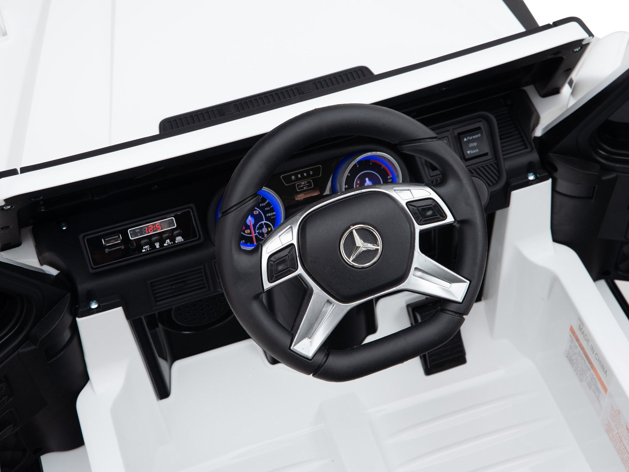 12V Mercedes Maybach G650 Landaulet Kids Ride On Car with Parent Remote Control - White Electric SUV Toy for Boys & Girls - Perfect for Birthday Gifts, Outdoor Play & Backyard Fun