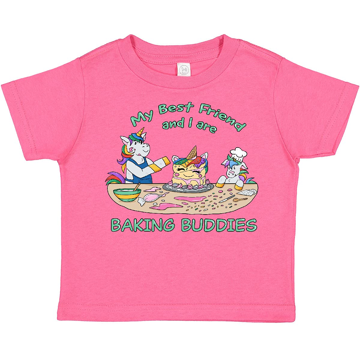 My Best Friend and I are Baking Buddies Toddler T-Shirt - Perfect for Cooking, Baking, and Family Fun Activities