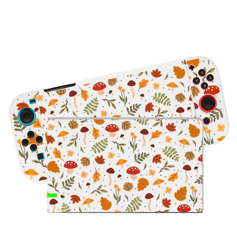 Premium Soft Fabric Nintendo Switch Case for Autumn - Cozy & Protective Cover for Travel, Gaming, and Storage