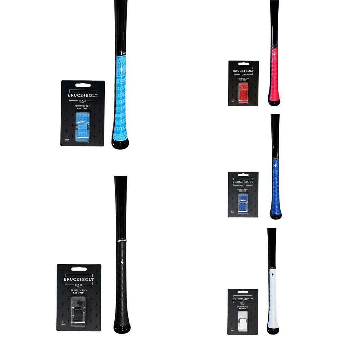 Bruce Bolt Bat Grips - Premium Baseball Bat Grip Tape for Enhanced Control & Comfort | Perfect for Baseball, Softball, and Training | Improves Swing Performance & Reduces Vibration