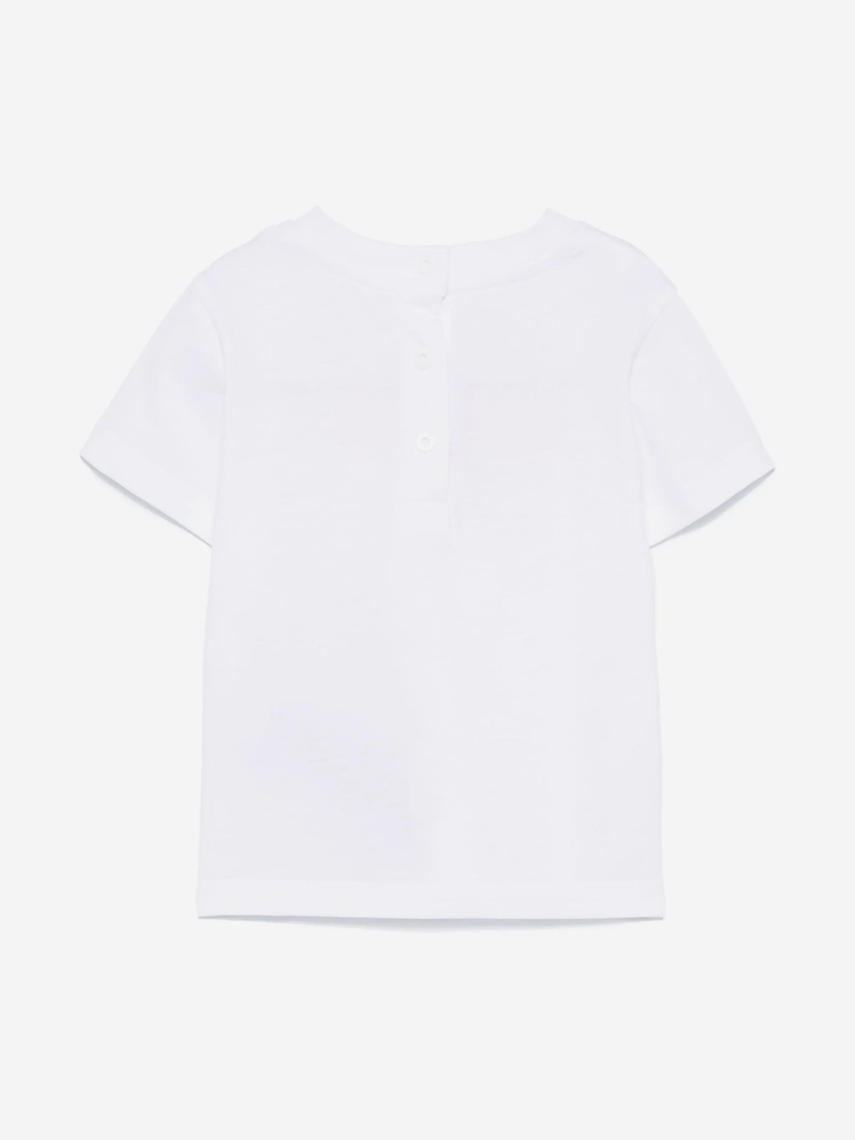 Baby Logo T-Shirt in White - Soft Cotton Comfort for Infants & Toddlers - Perfect for Playdates, Family Photos & Everyday Wear