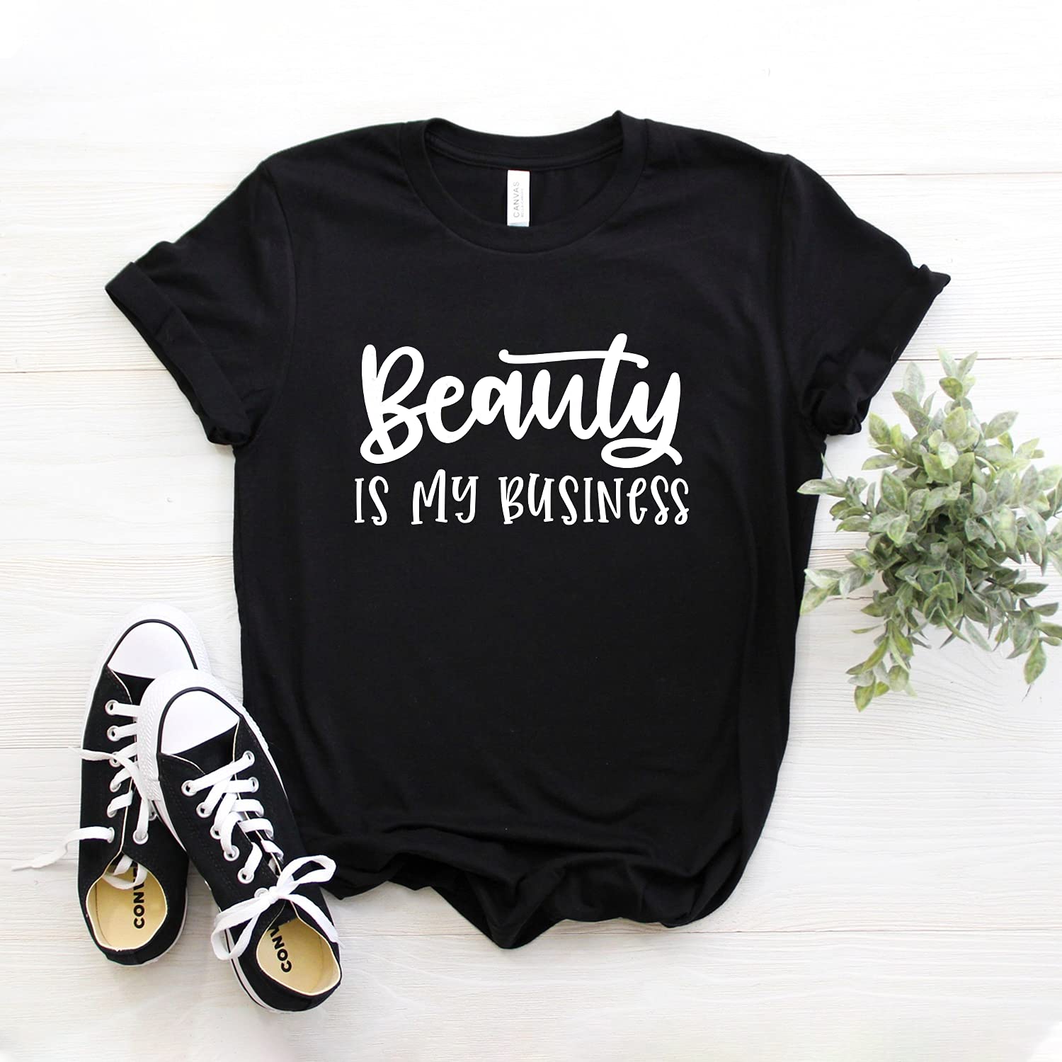 Beauty School T-Shirt | Cosmetologist & Esthetician Apparel | Makeup Artist & Skincare Professional Tee | Unisex Softstyle Cotton Shirt | Perfect for Beauty Salons, Cosmetology Classes & Spa Days