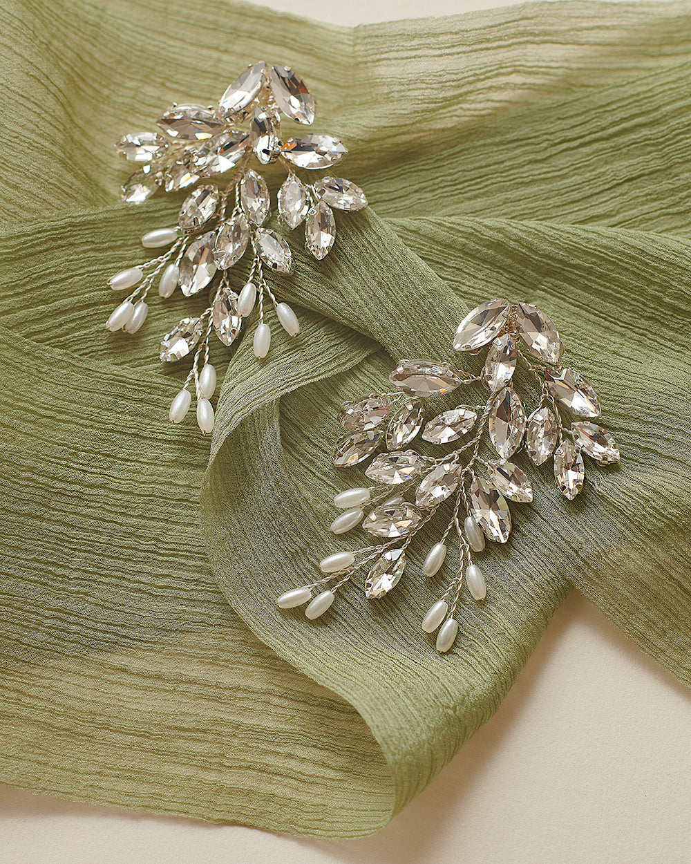 Adria Statement Earrings for Women - Elegant Dangle Drop Earrings for Party, Wedding & Special Occasions