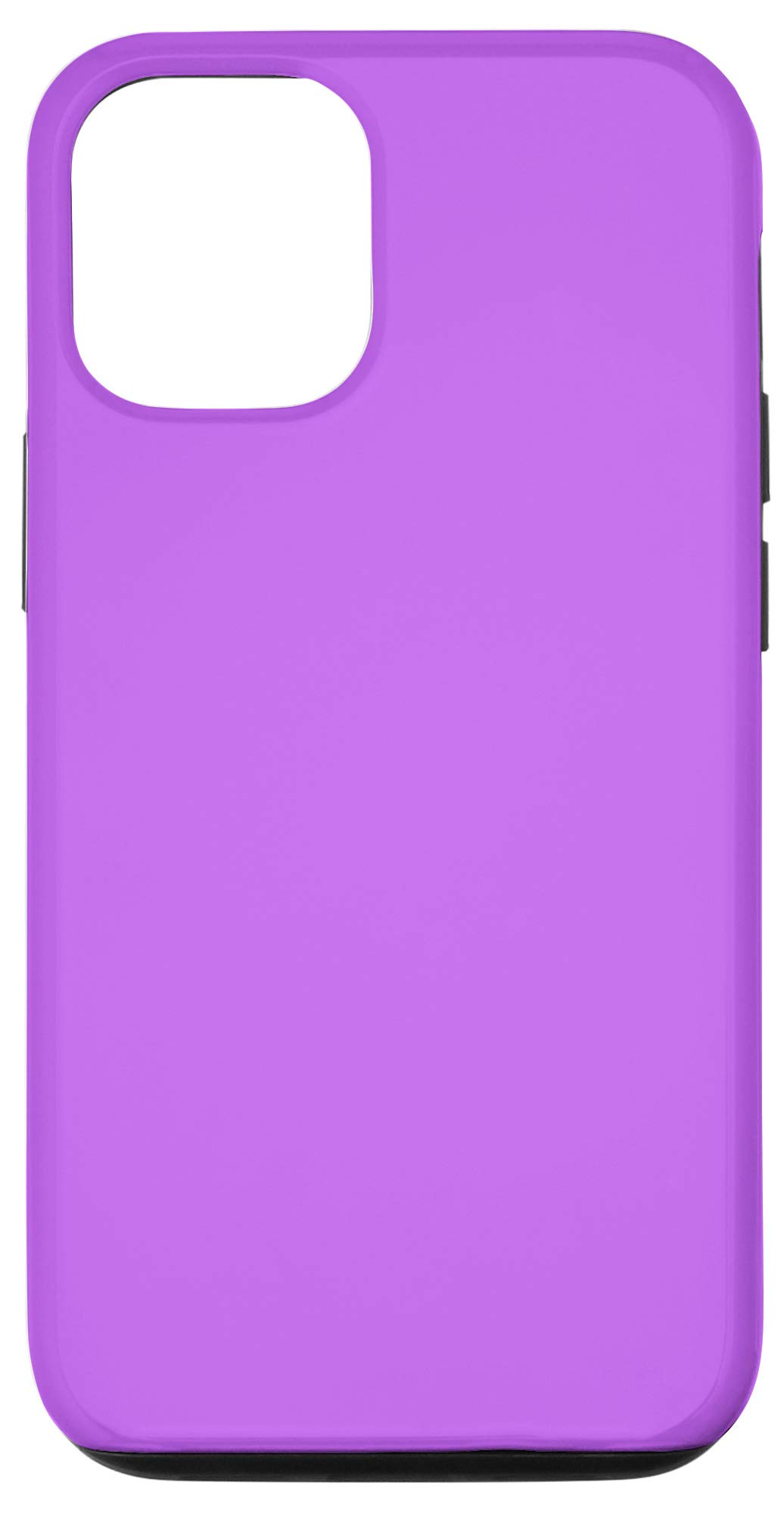 Premium Solid Color Purple Case for iPhone 12 & 12 Pro - Slim Protective Cover with Scratch Resistance | Perfect for Everyday Use, Travel & Work
