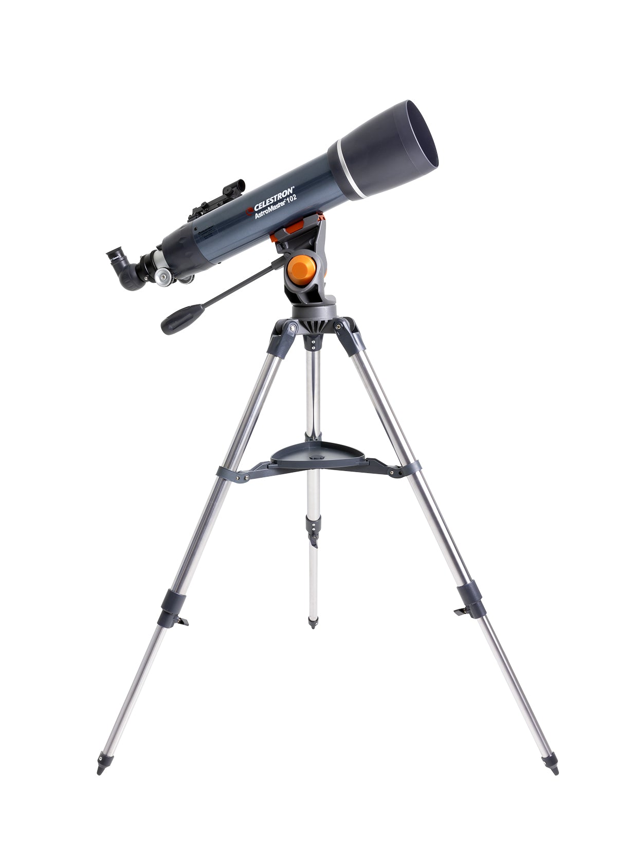 AstroMaster 102AZ Refractor Telescope for Adults & Beginners - Portable Astronomy Telescope with Tripod for Stargazing, Moon & Planet Viewing - Perfect for Backyard, Camping & Outdoor Night Sky Observation