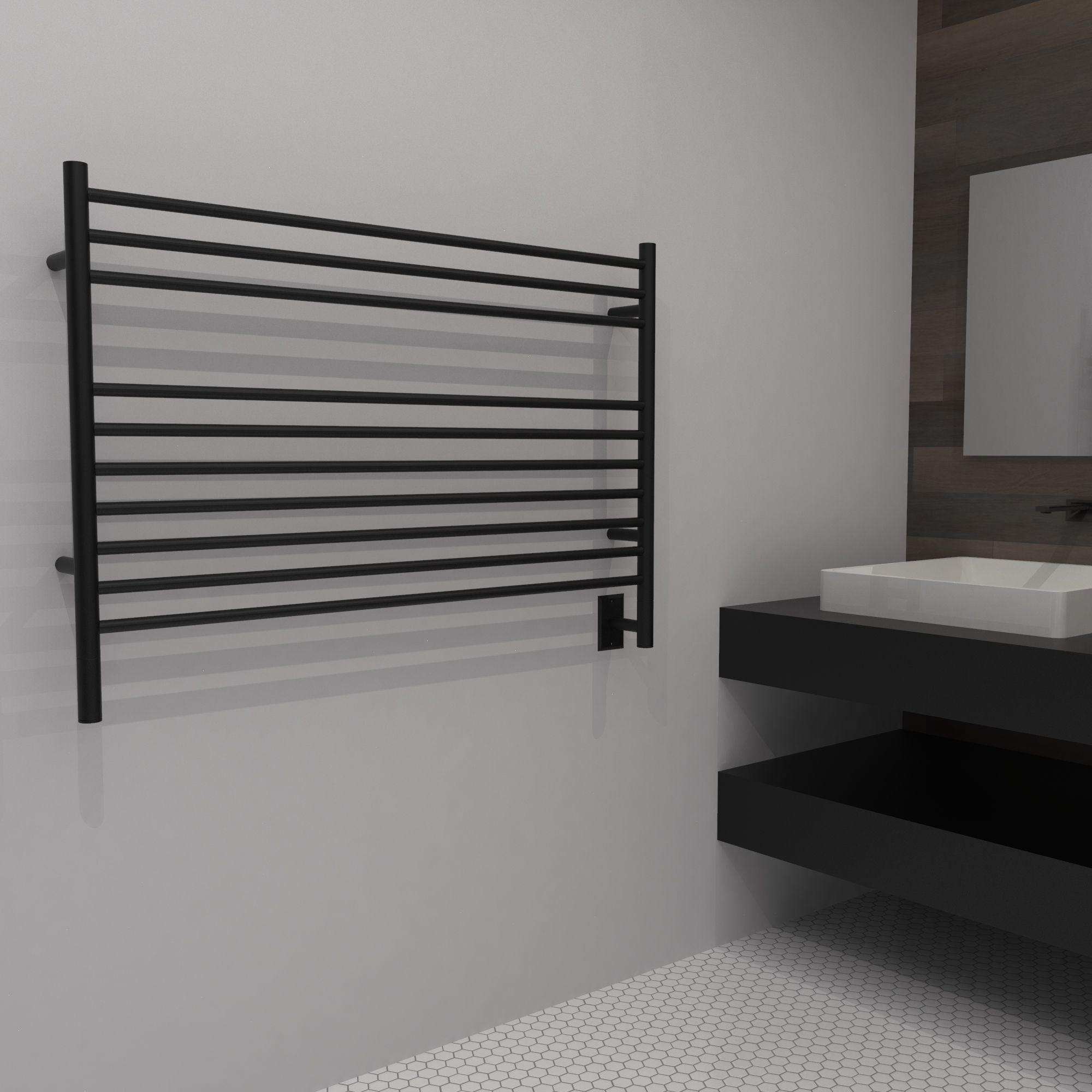 Amba Jeeves L Straight Hardwired Towel Warmer - 39.5