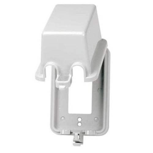 Leviton 5977-GY 1-Gang Weather Resistant GFCI Outlet - Gray (15A/125V) for Outdoor, Bathroom & Kitchen Safety Protection