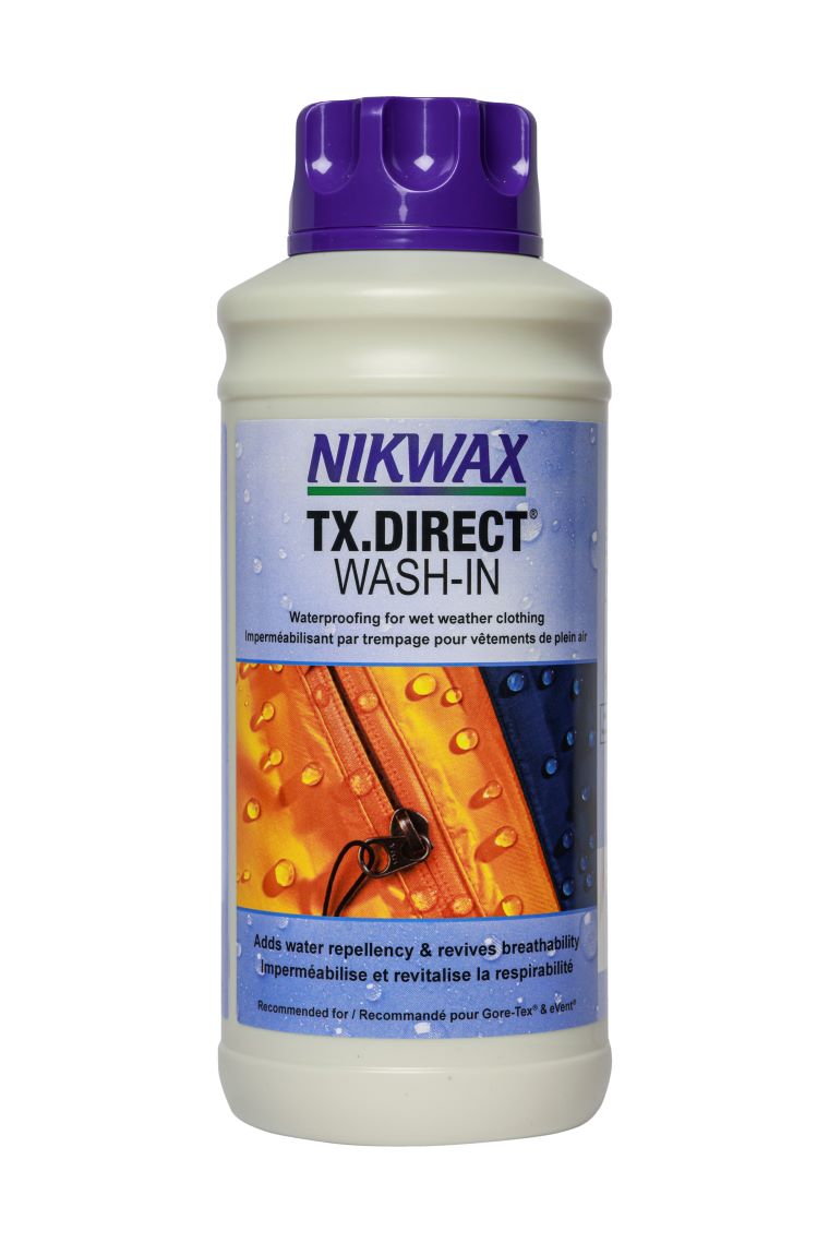 Nikwax TX.Direct Wash-In Waterproofing 10oz - Durable Water Repellent for Jackets, Tents & Outdoor Gear - Perfect for Hiking, Camping & Rainy Weather Protection