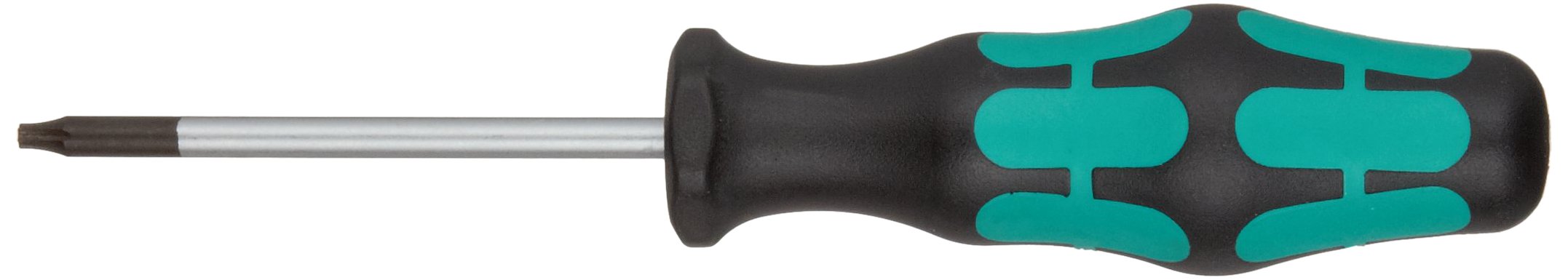 Wera 05138259001 Kraftform Plus 367 Torx BO Screwdriver with Bore Hole - TX 9 Head & 2-3/8