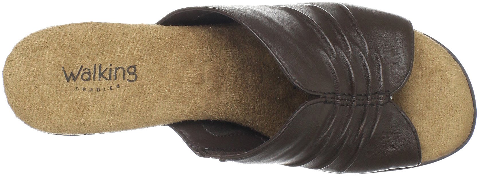 Walking Cradles Women's Comfortable Pleated Loafers - Slip On Casual Shoes for Work, Travel & Everyday Wear