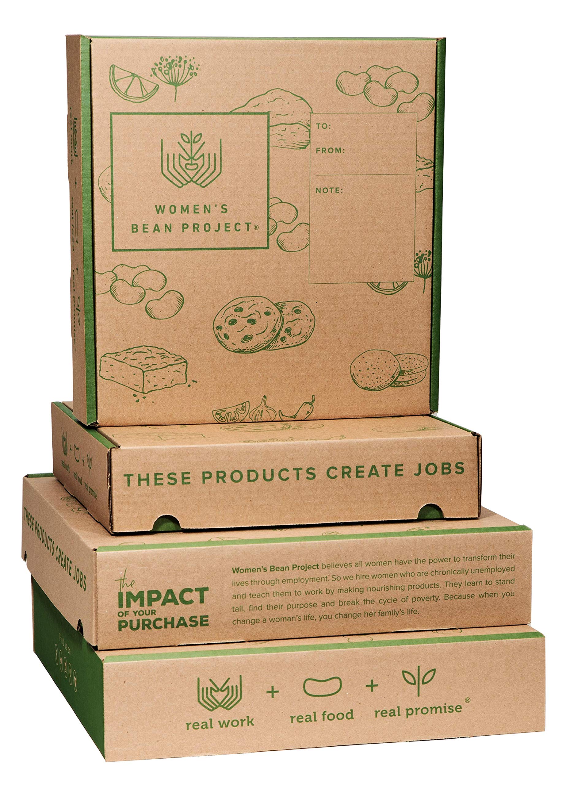 Women's Bean Project Weekender Gift Box - 6 Premium Handmade Items for Women | Perfect for Travel, Holidays & Thoughtful Gifting