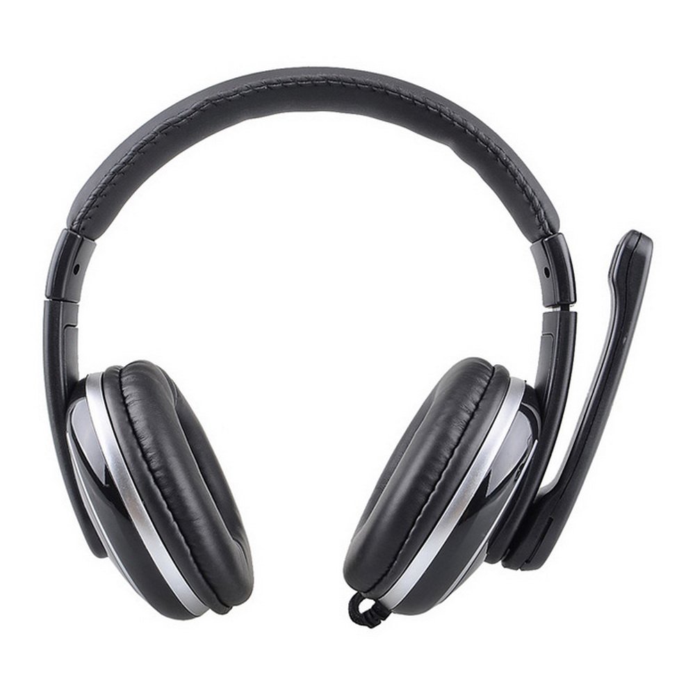 axGear 3.5mm Stereo HiFi Gaming Headset with Microphone - Noise Cancelling Over-Ear Headphones for PC, Computer, Laptop, Mobile Phone - Perfect for Gaming, Music, Online Classes & Work Calls