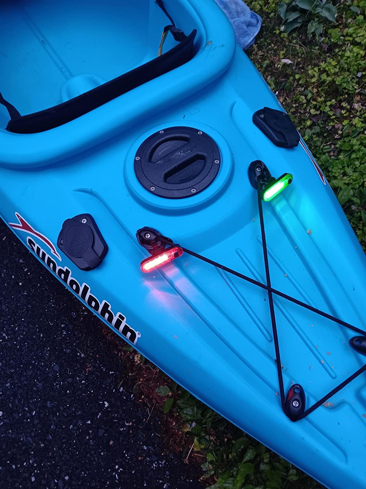 Waterproof Kayak Navigation Lights for Night Kayaking & Boating Safety