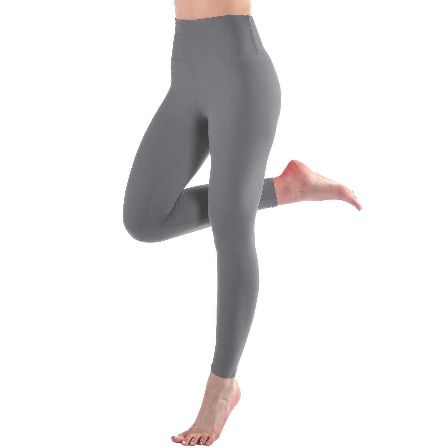 High Waisted Yoga Leggings for Women - Soft & Breathable Workout Pants for Running, Gym & Lounge - Plus Size Activewear with Pockets