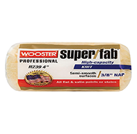 Wooster 4 x 3/4 Super Fab Paint Brush - Professional Quality Angled Sash Brush for Smooth Painting - Perfect for Trim, Doors, Windows and DIY Home Projects