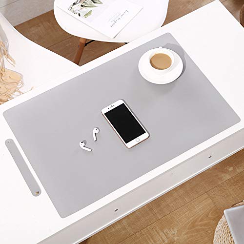 Premium Waterproof PU Leather Mouse Pad - Dual-Sided Non-Slip Desk Mat for Laptop & Computer (47