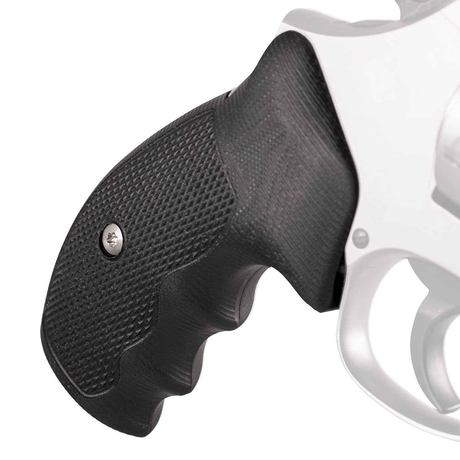 VZ Grips N-Frame Tactical Diamond Gun Grip - Premium Comfort & Control for Revolvers - Made in USA - 2 Panels - Perfect for Competitive Shooting & Concealed Carry