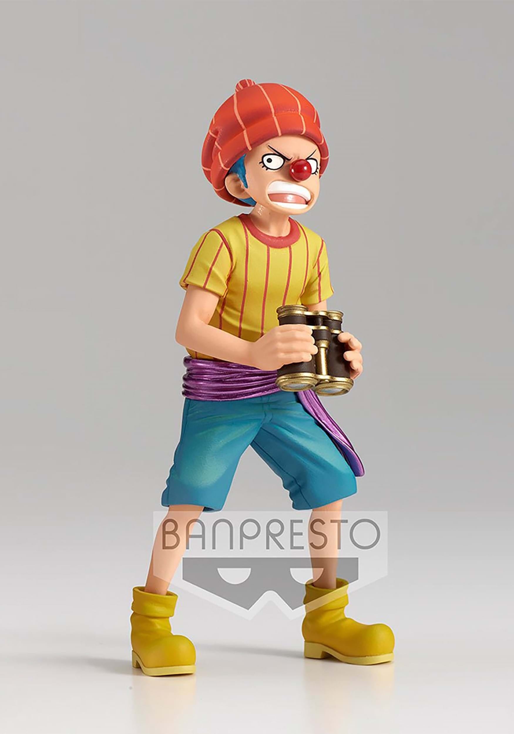 Banpresto One Piece Buggy Special Version DXF Grandline Children Wano Kuni Action Figure - Collectible Anime Toy for Display & Gifts