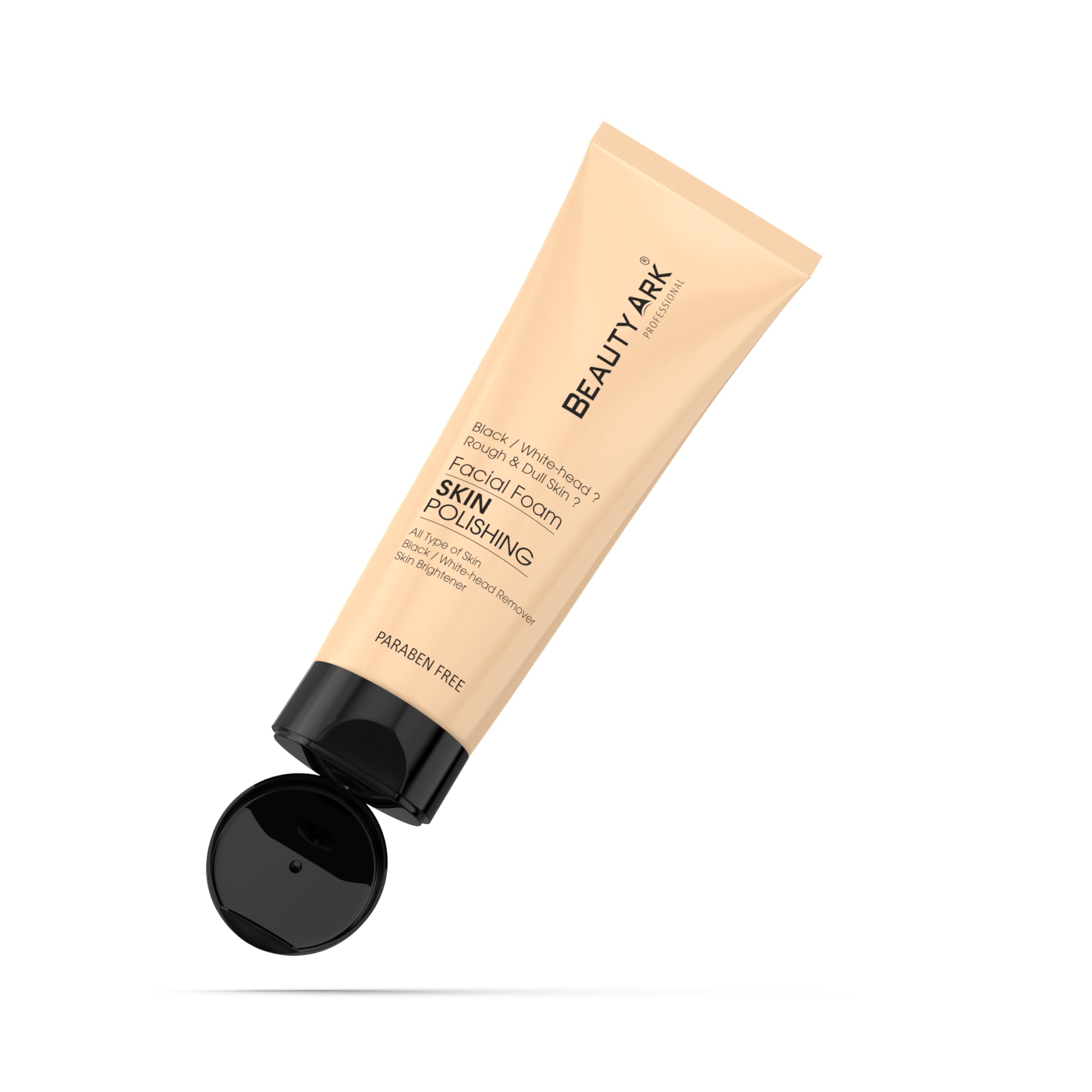 BEAUTY ARK Skin Polishing Face Wash - Gentle Exfoliating Cleanser for Glowing Skin (Pack of 2, 100ml Each) - Perfect for Daily Skincare Routine & Travel