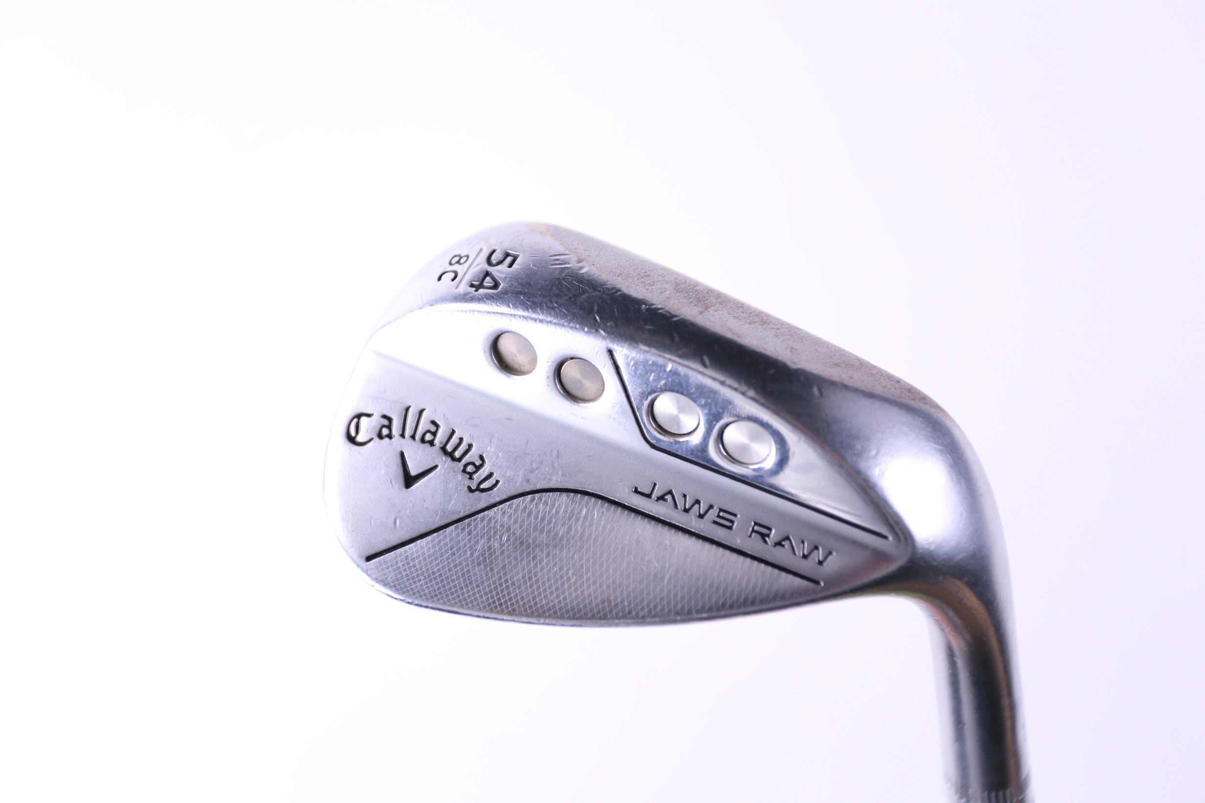 Used Callaway Jaws MD5 Raw Sand Wedge Golf Club - Right Handed 54° Stiff Flex - Perfect for Bunker Shots & Short Game Improvement