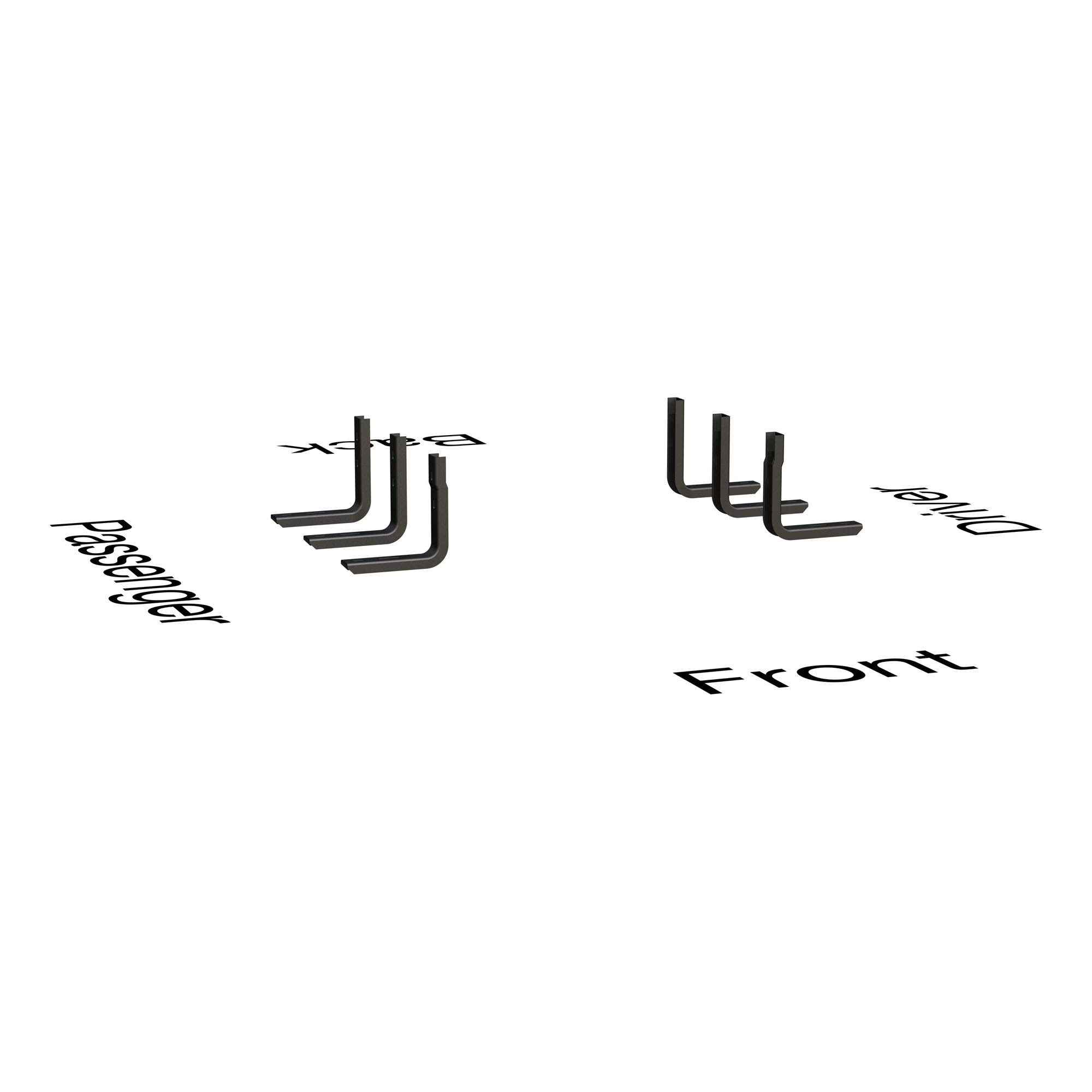 Luverne Truck Equipment (409921) Heavy Duty Step Bracket - Durable Aluminum Truck Accessory for Easy Entry & Exit - Perfect for Pickup Trucks, SUVs & Work Vehicles