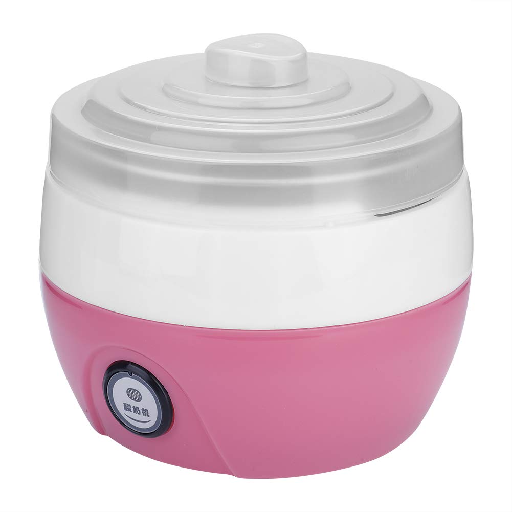 Electric Yogurt Maker Machine - Digital Automatic DIY Yogurt Maker for Home, Healthy Homemade Yogurt (Pink) | Perfect for Breakfast, Snacks & Healthy Living