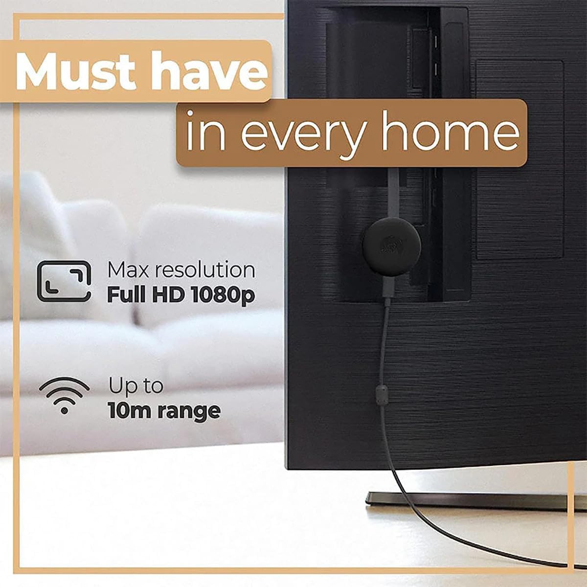 Seurico TV Box - Free Access to All Channels, Wireless Streaming Device, HDMI Transmitter & Receiver for Smart TV - Perfect for Home Entertainment, Sports, Movies & Online Streaming (1PC)