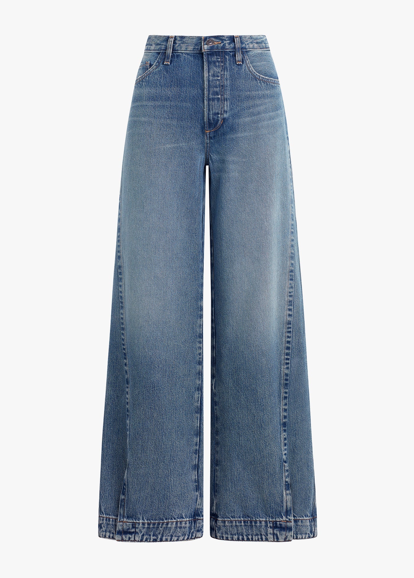 The Oliver Ultimate Baggy Wide Leg Jeans for Women - High Waist Comfort Stretch Denim Pants - Casual Chic Outfit for Everyday Wear, Work & Weekend