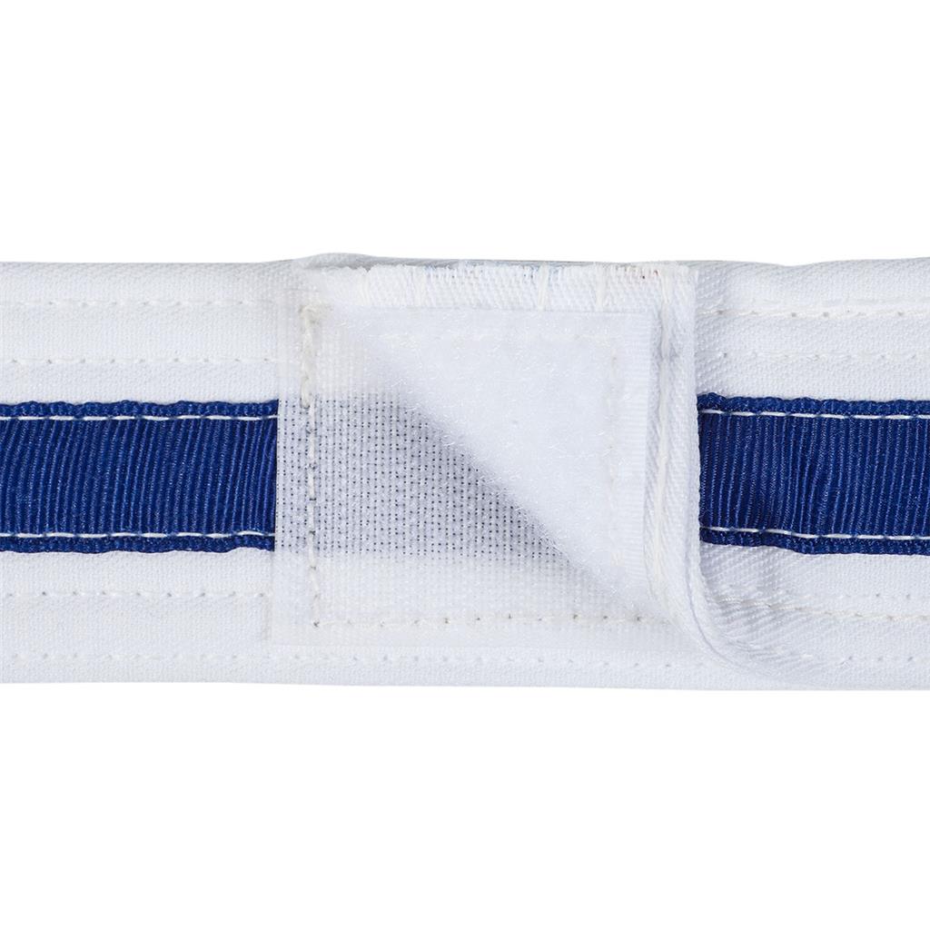 Adjustable Striped White Belt for Women & Men - Stylish Fashion Accessory for Jeans, Dresses & Casual Outfits