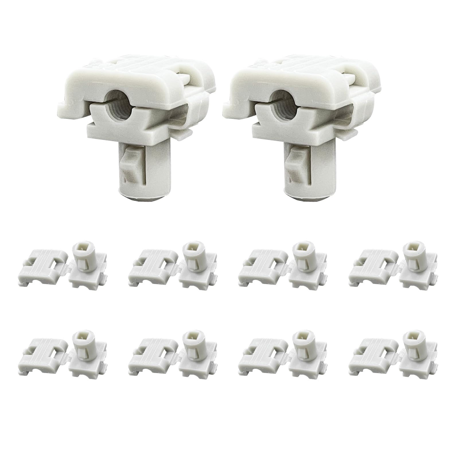 10 PCS Car Door Lock Rod Clips & Tailgate Handle Rod Retainers - Compatible with 5/32