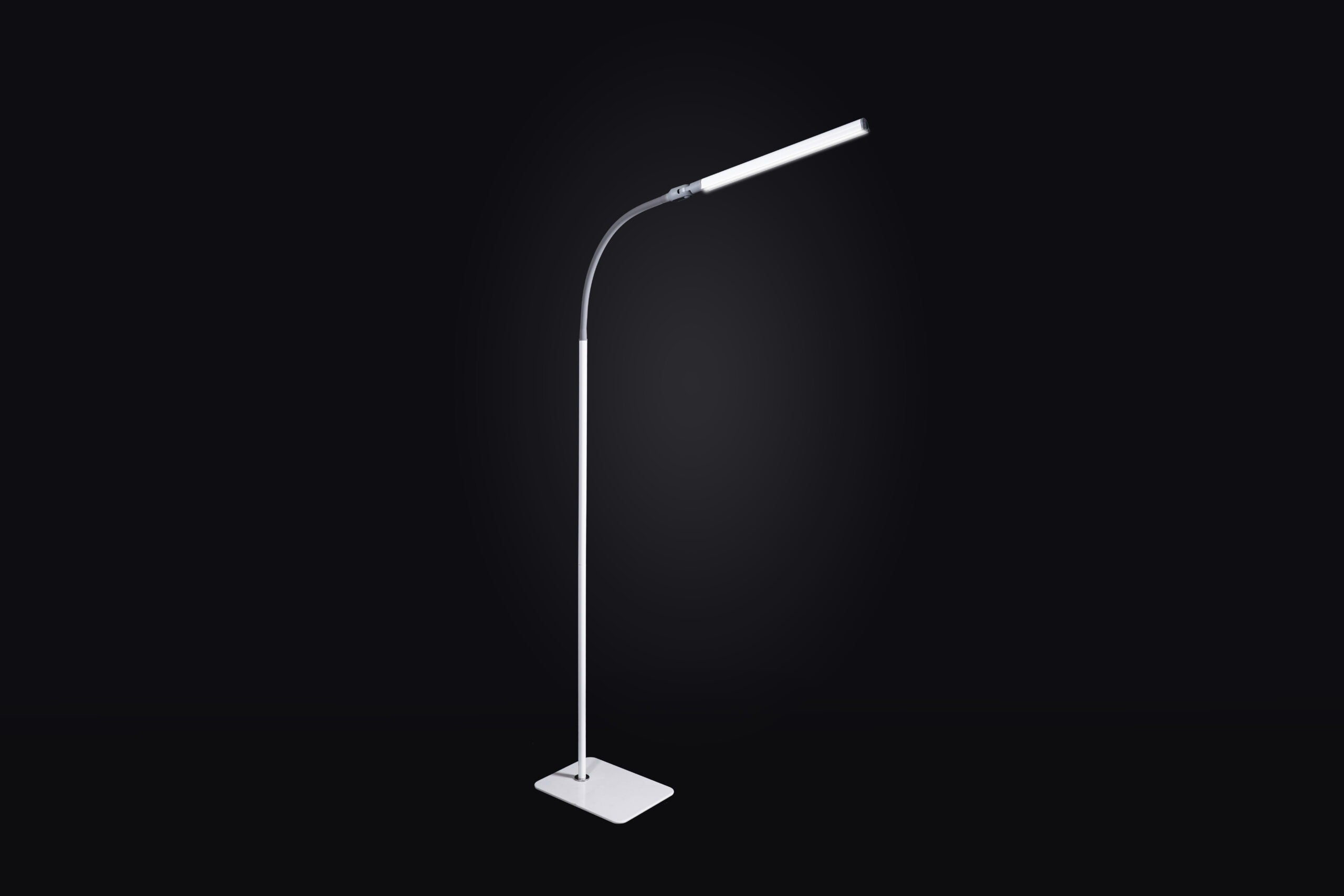 Daylight UnoPro Floor Lamp - Adjustable Brightness LED Standing Light for Living Room, Bedroom & Office - Modern Task Lighting for Reading, Working & Relaxing