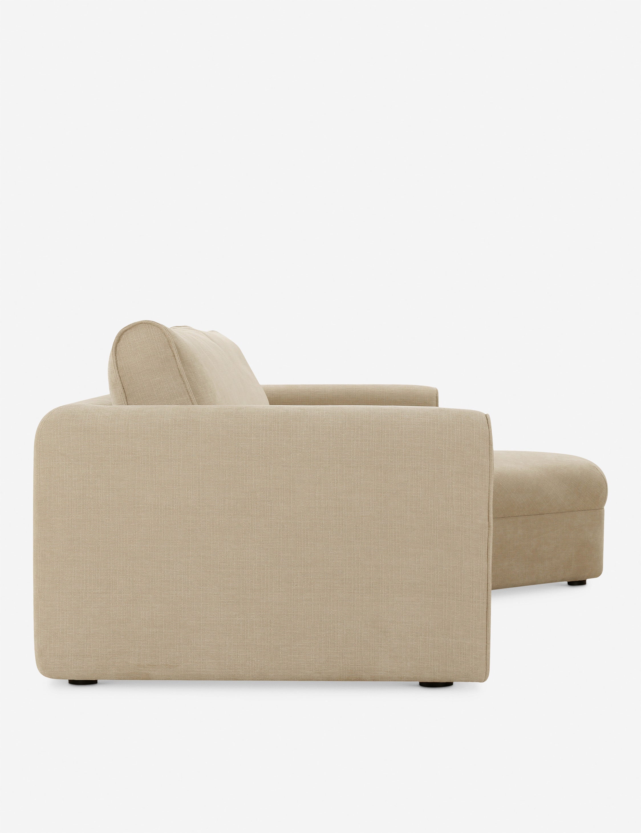 Forsythe Sectional Sofa - Modern L-Shaped Couch with Reversible Chaise, Soft Fabric Upholstery, and Sturdy Wooden Frame | Perfect for Living Room, Family Room, and Home Theater Seating