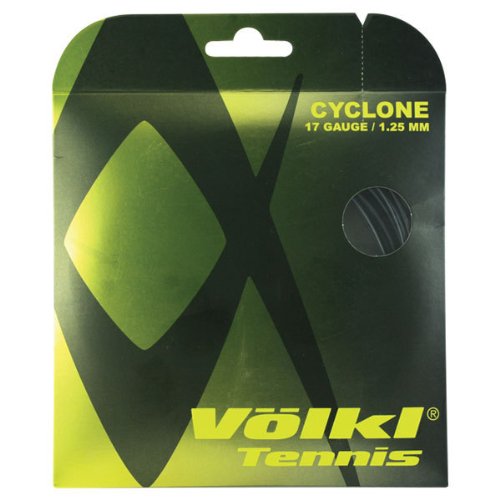 Volkl Cyclone 17G 1.25mm Tennis String - High Performance Polyester String for Spin & Control | Perfect for Competitive Players & Tournament Play